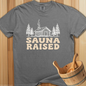Sauna Raised T-Shirt - SaunaMerch