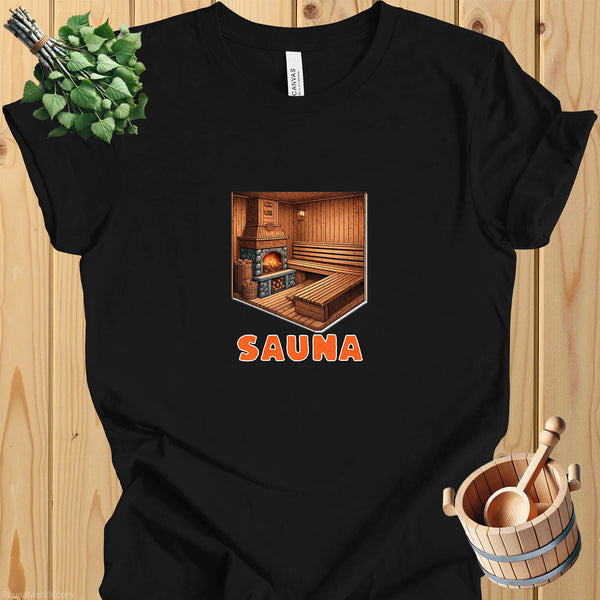 Tempting Sauna Scene Tee