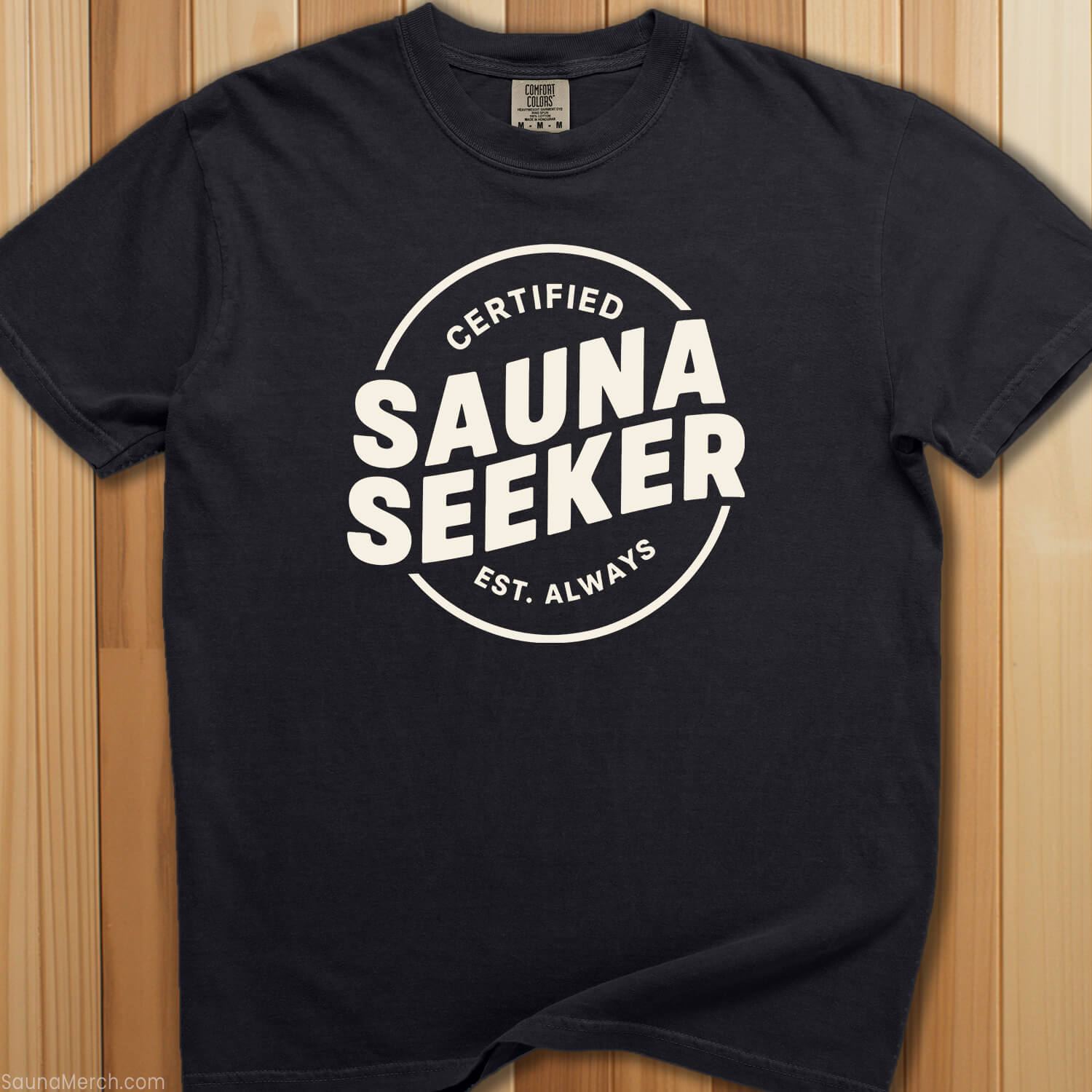 Sauna Seeker T-Shirt - SaunaMerch