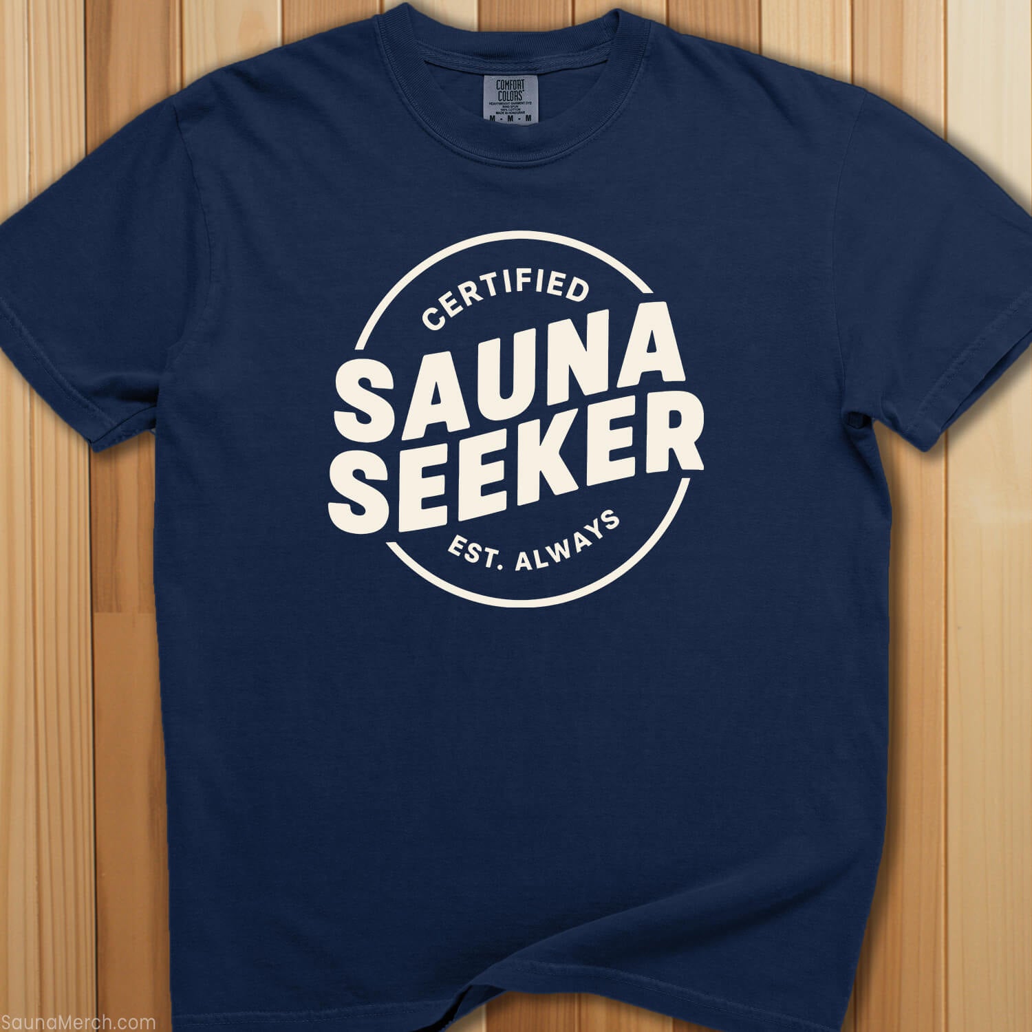 Sauna Seeker T-Shirt - SaunaMerch