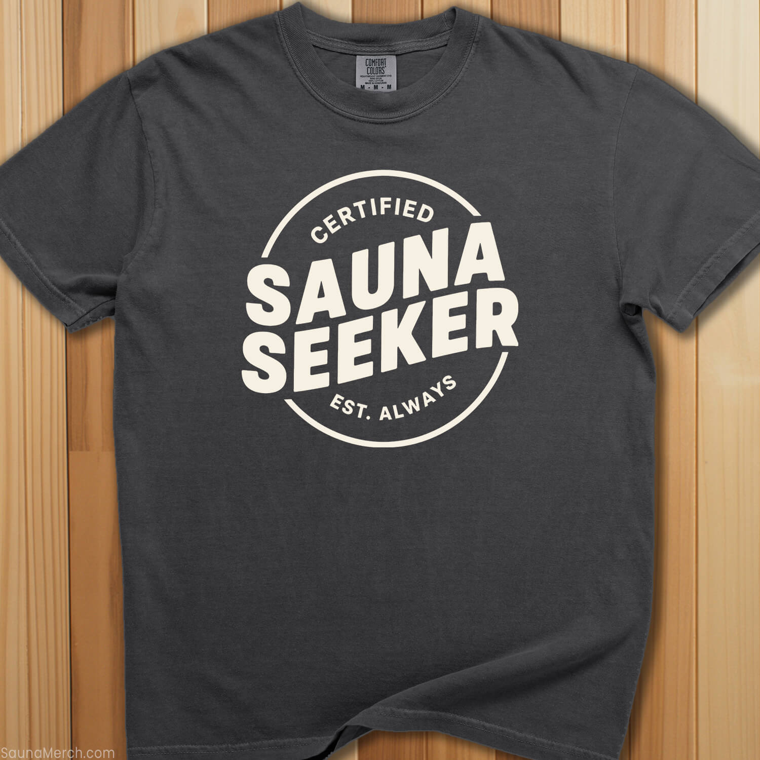 Sauna Seeker T-Shirt - SaunaMerch