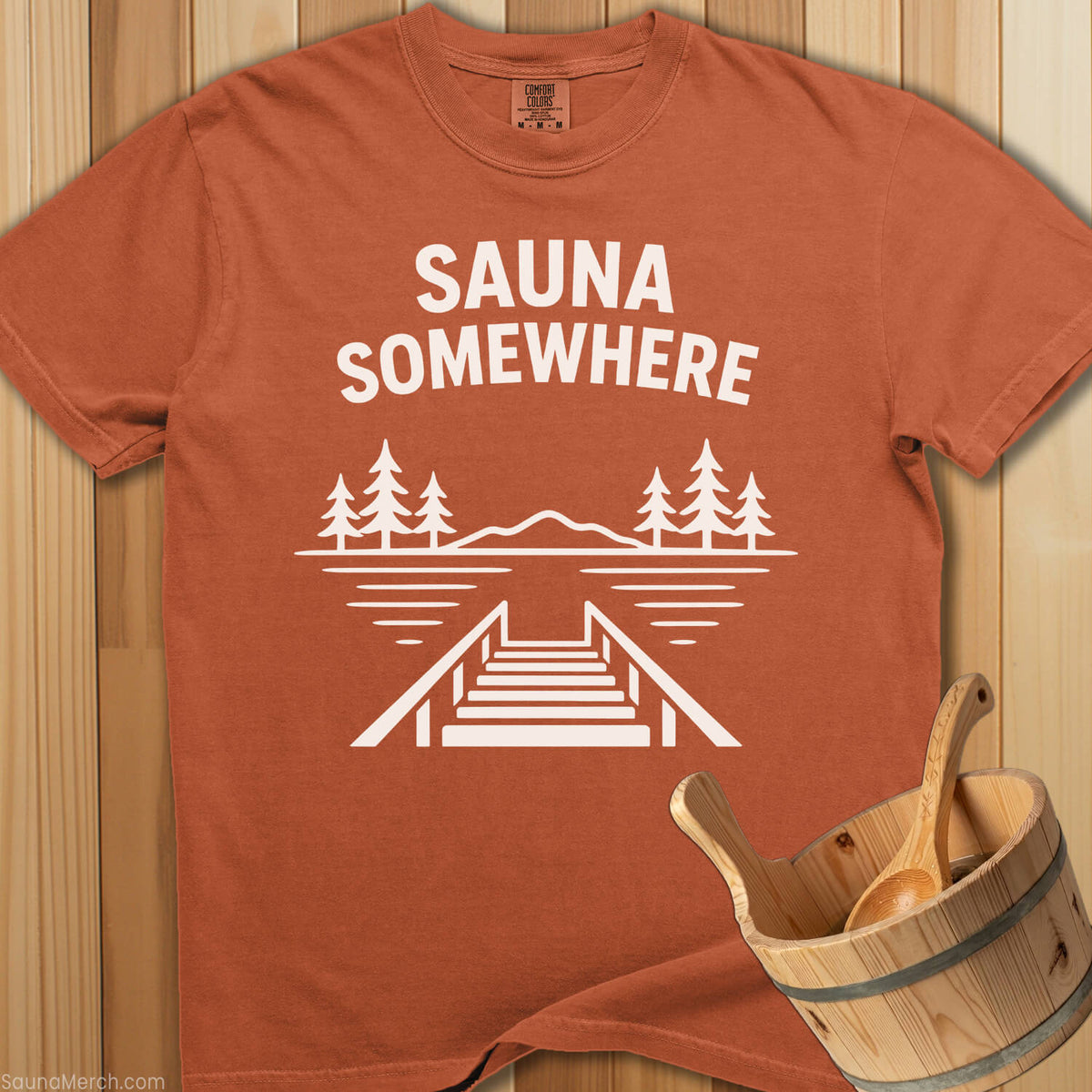 Sauna Somewhere T-Shirt - Yam