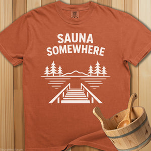 Sauna Somewhere T-Shirt - Yam