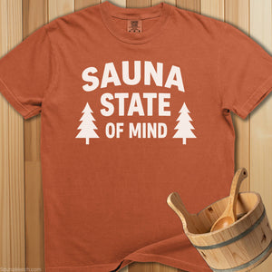 Sauna State Of Mind T-Shirt - SaunaMerch