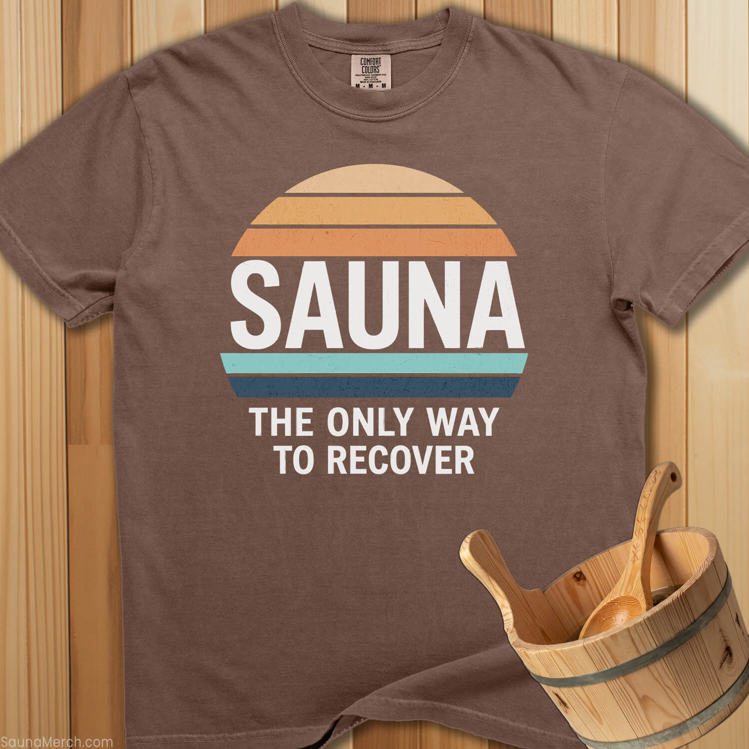 Sauna The Only Way To Recover T-Shirt - SaunaMerch