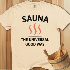 Sauna The Universal Good Way T-Shirt - SaunaMerch