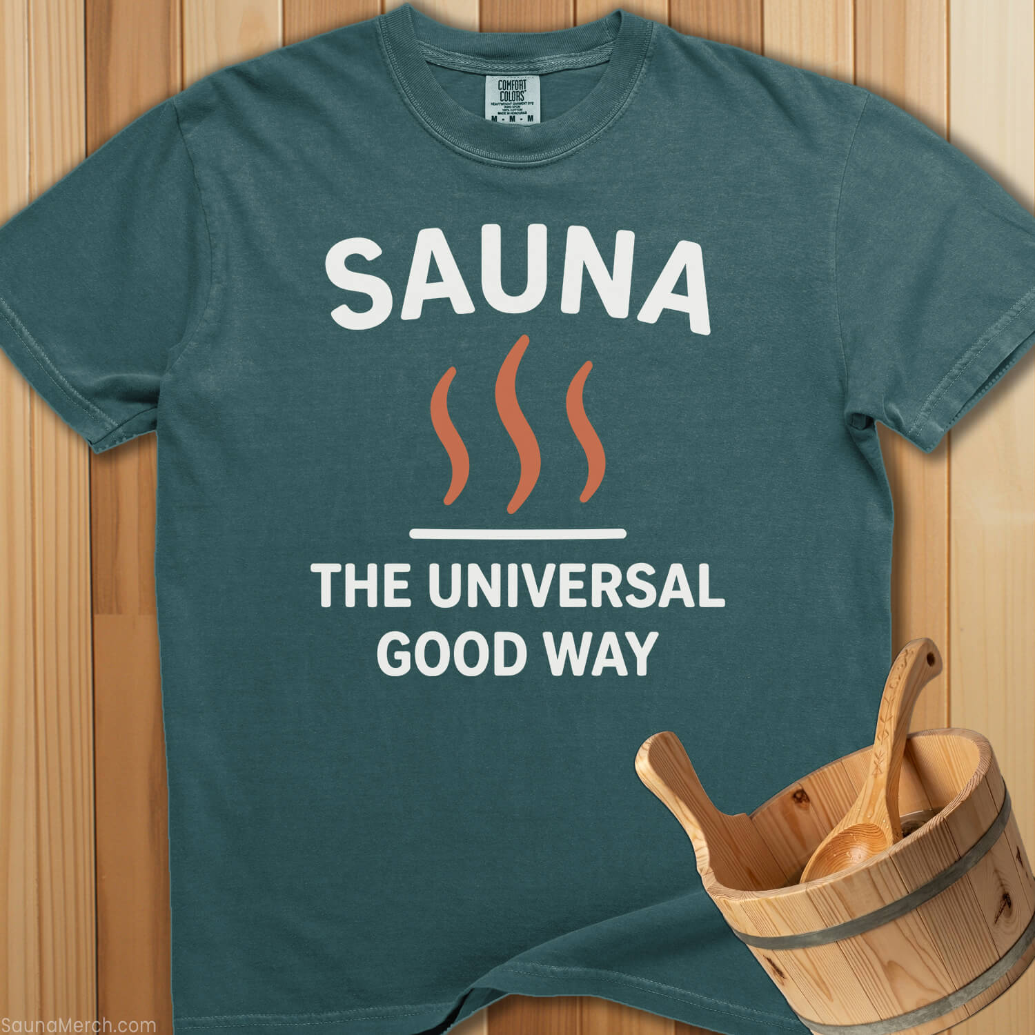Sauna The Universal Good Way T-Shirt - SaunaMerch