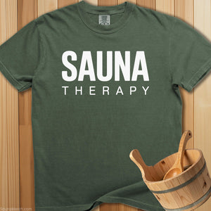 Sauna Therapy T-Shirt - SaunaMerch