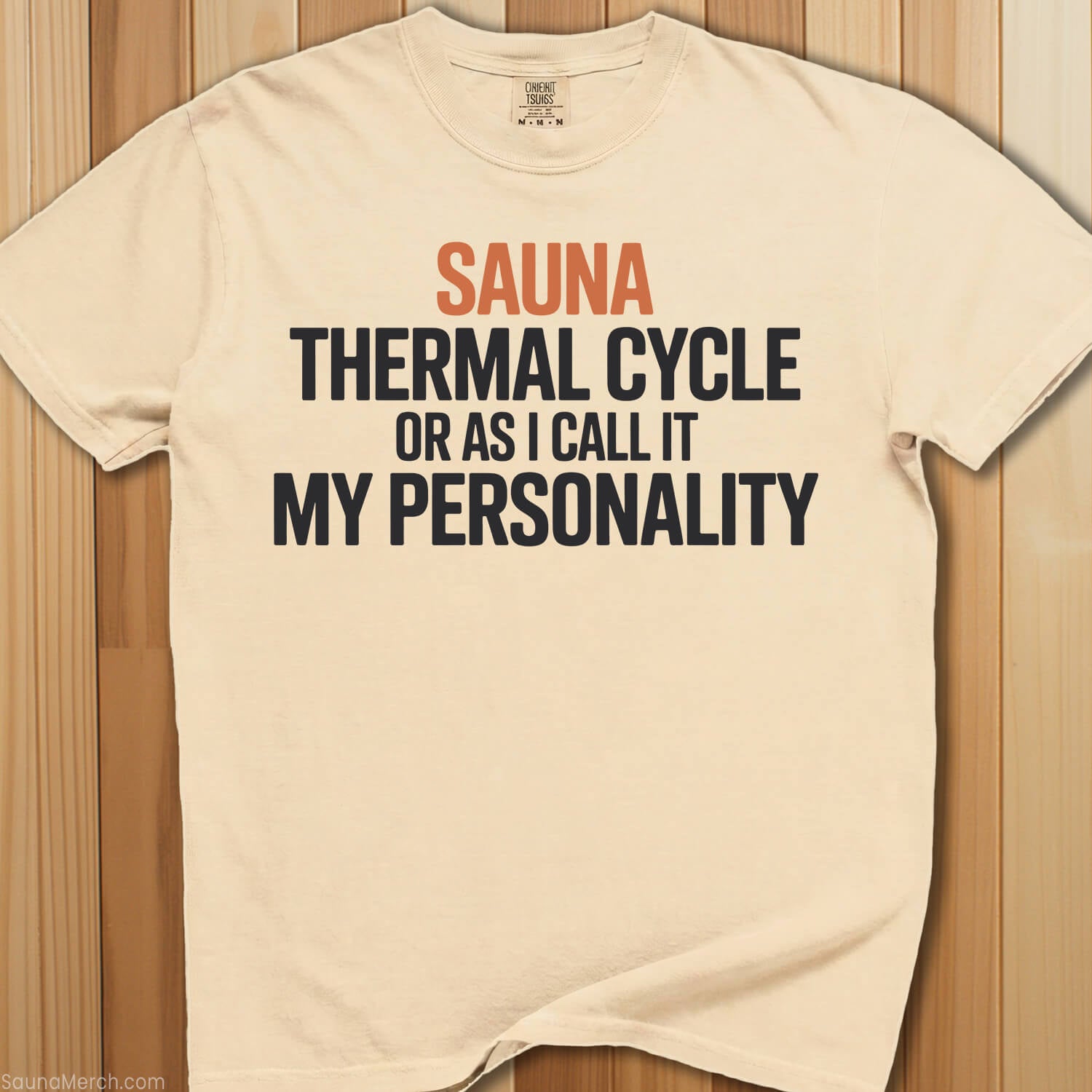 Sauna Thermal Cycle T-Shirt - SaunaMerch