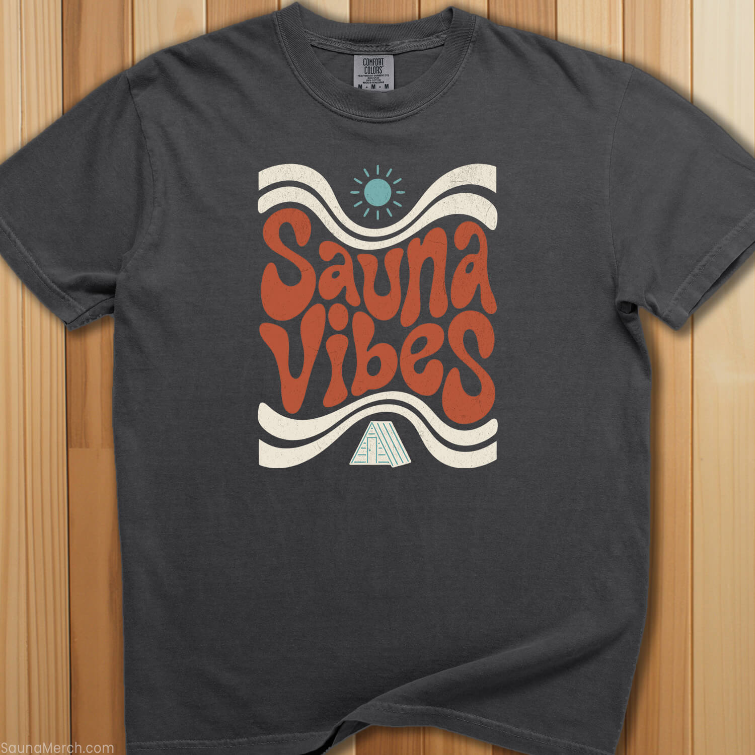 Sauna Vibes T-Shirt - SaunaMerch