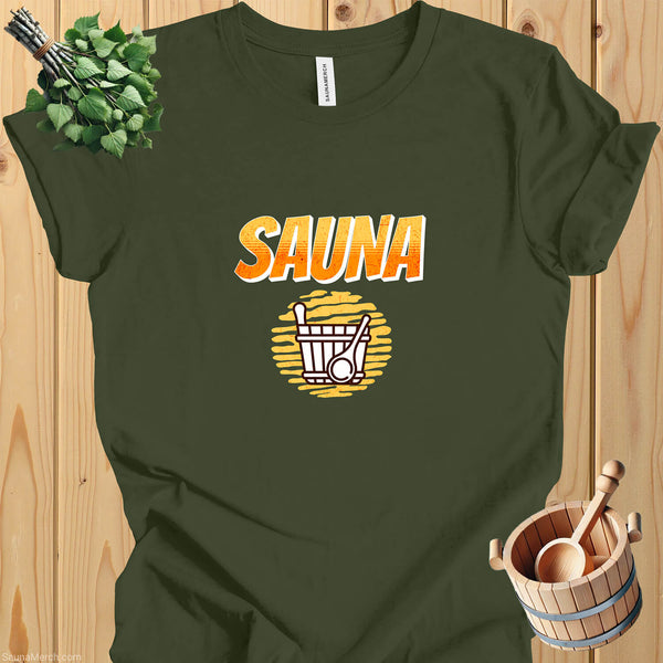 Retro Sauna Bucket T-Shirt