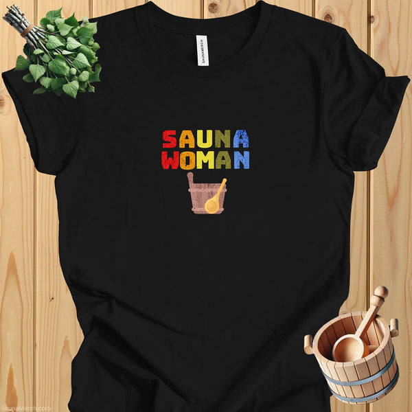 Sauna Woman Tee - Embrace Your Passion for Sauna Relaxation