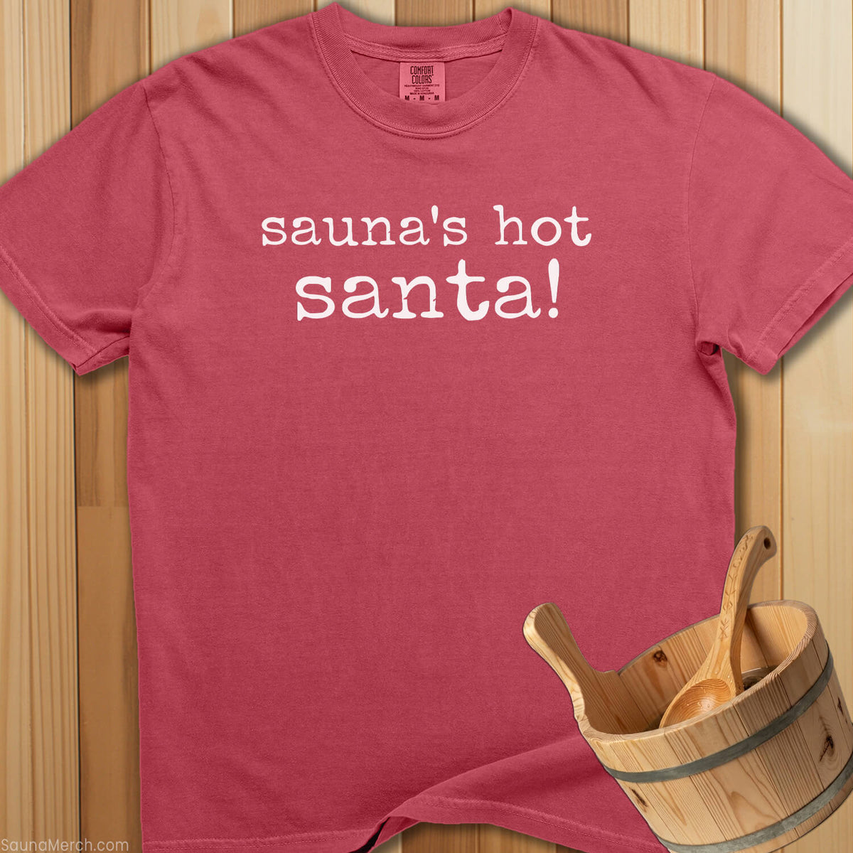 Sauna’s Hot Santa T-Shirt - SaunaMerch