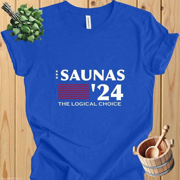 Saunas, The Logical Choice - Cotton Tee