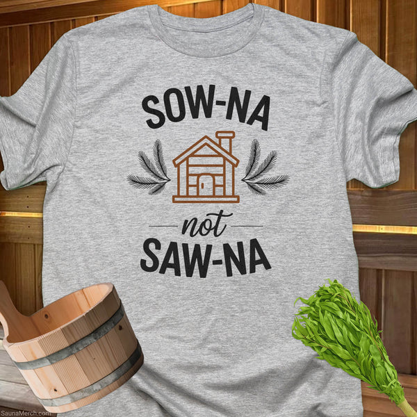 Sauna Pronunciation T-Shirt
