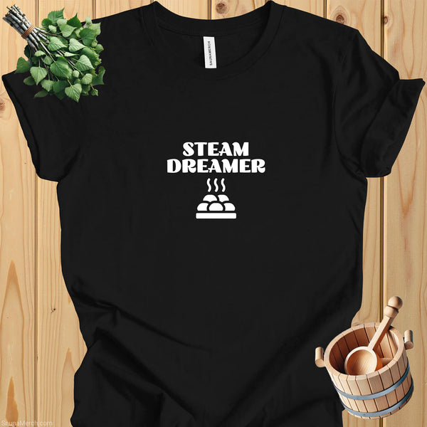 Steam Dreamer Sauna Lover T-Shirt - Embrace the Warmth