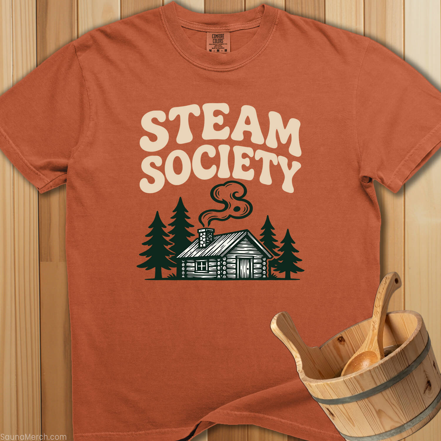 Steam Society T-Shirt - SaunaMerch