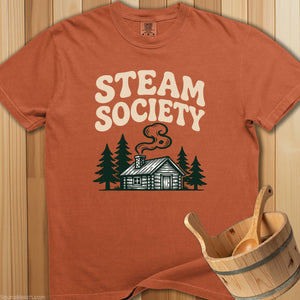 Steam Society T-Shirt - SaunaMerch