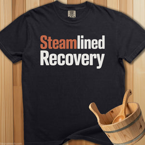 Steamlined Recovery T-Shirt - Black