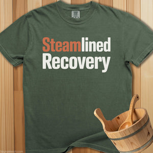 Steamlined Recovery T-Shirt - Moss