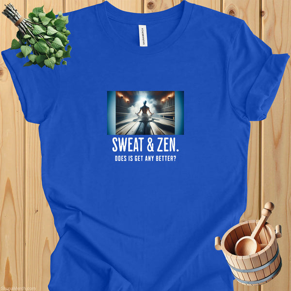 Sweat and Zen Sauna Lovers T-Shirt