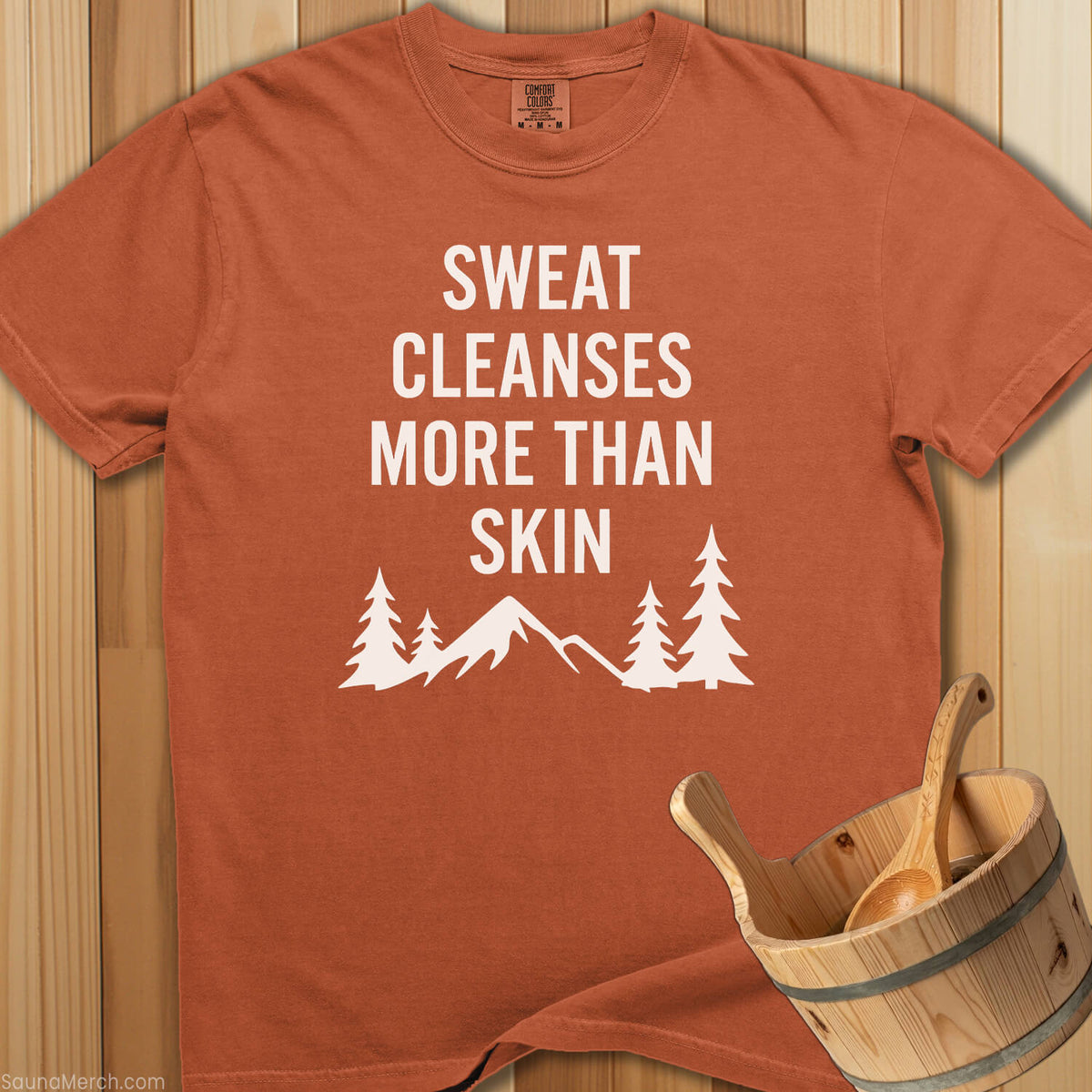 Sweat Cleanses More Than Skin T-Shirt - Yam