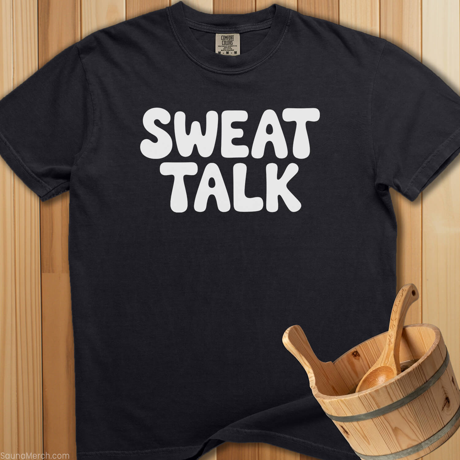 Sweat Talk T-Shirt - Black