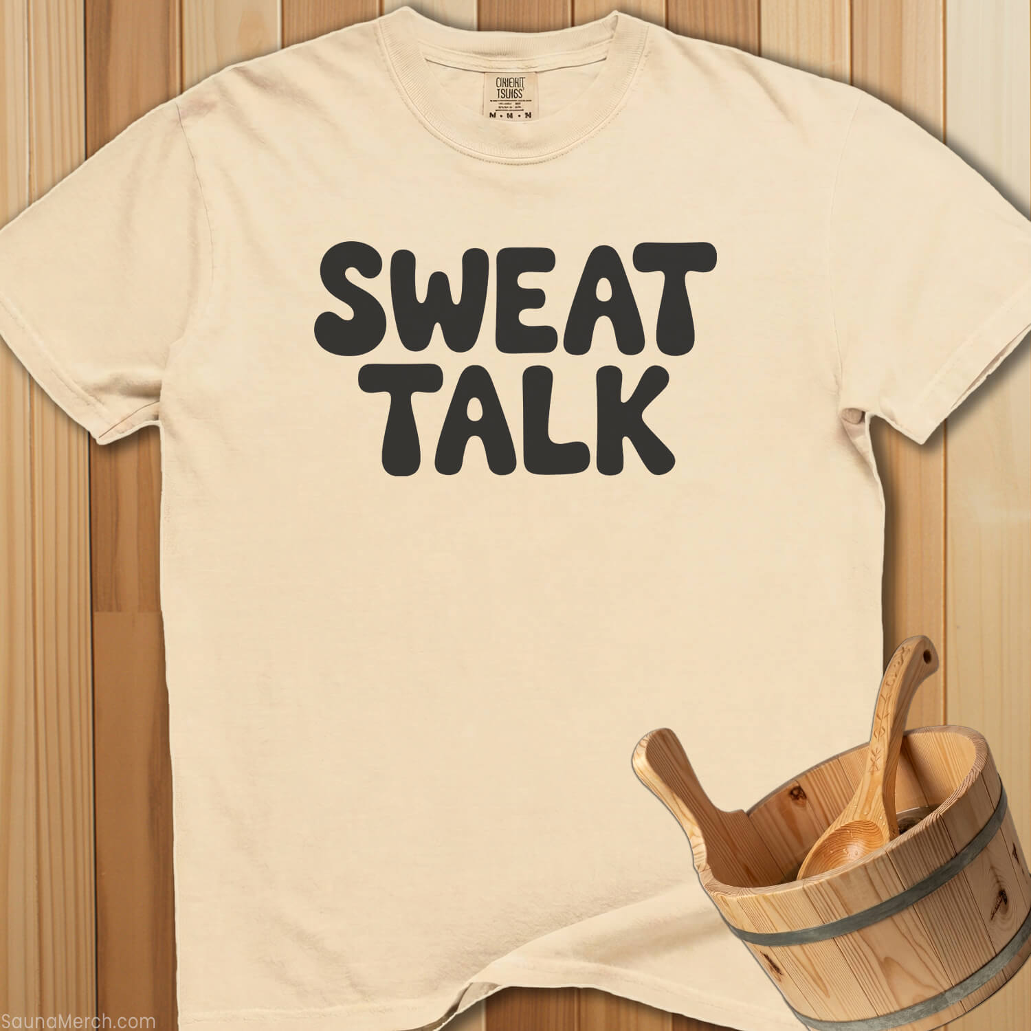 Sweat Talk T-Shirt - Ivory