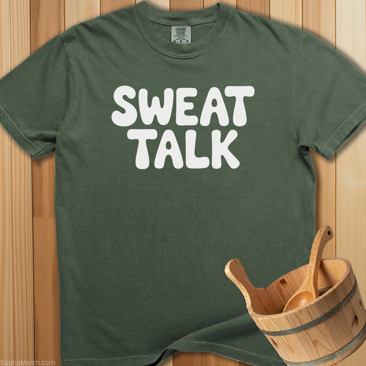 Sweat Talk T-Shirt - SaunaMerch