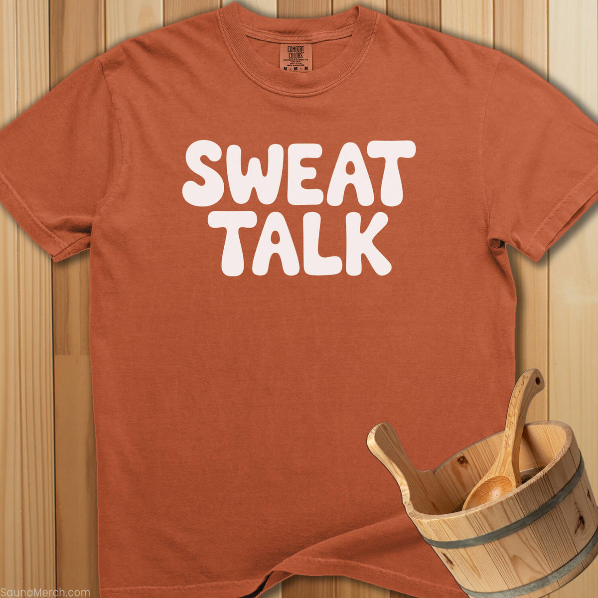 Sweat Talk T-Shirt - SaunaMerch