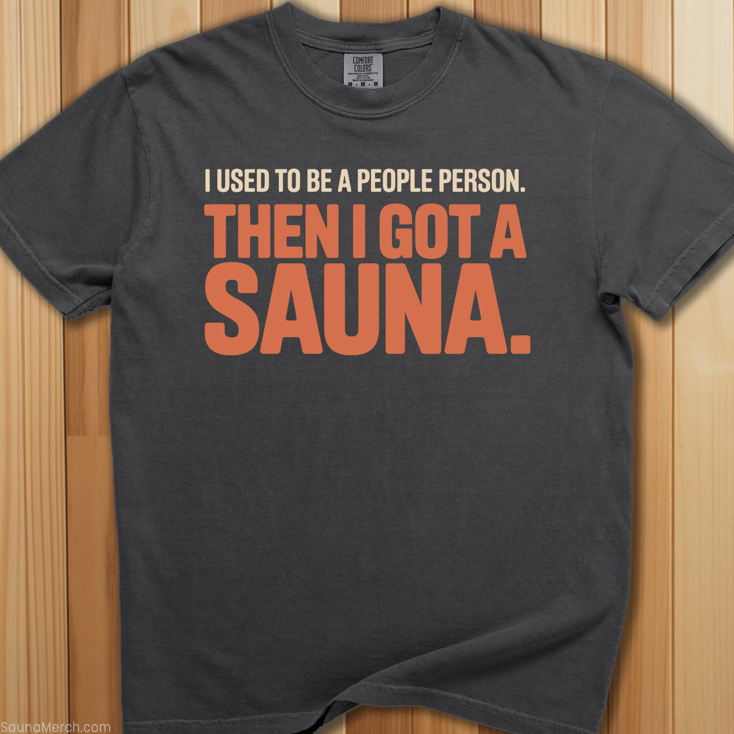 Used To Be a People Person Sauna T-Shirt - SaunaMerch