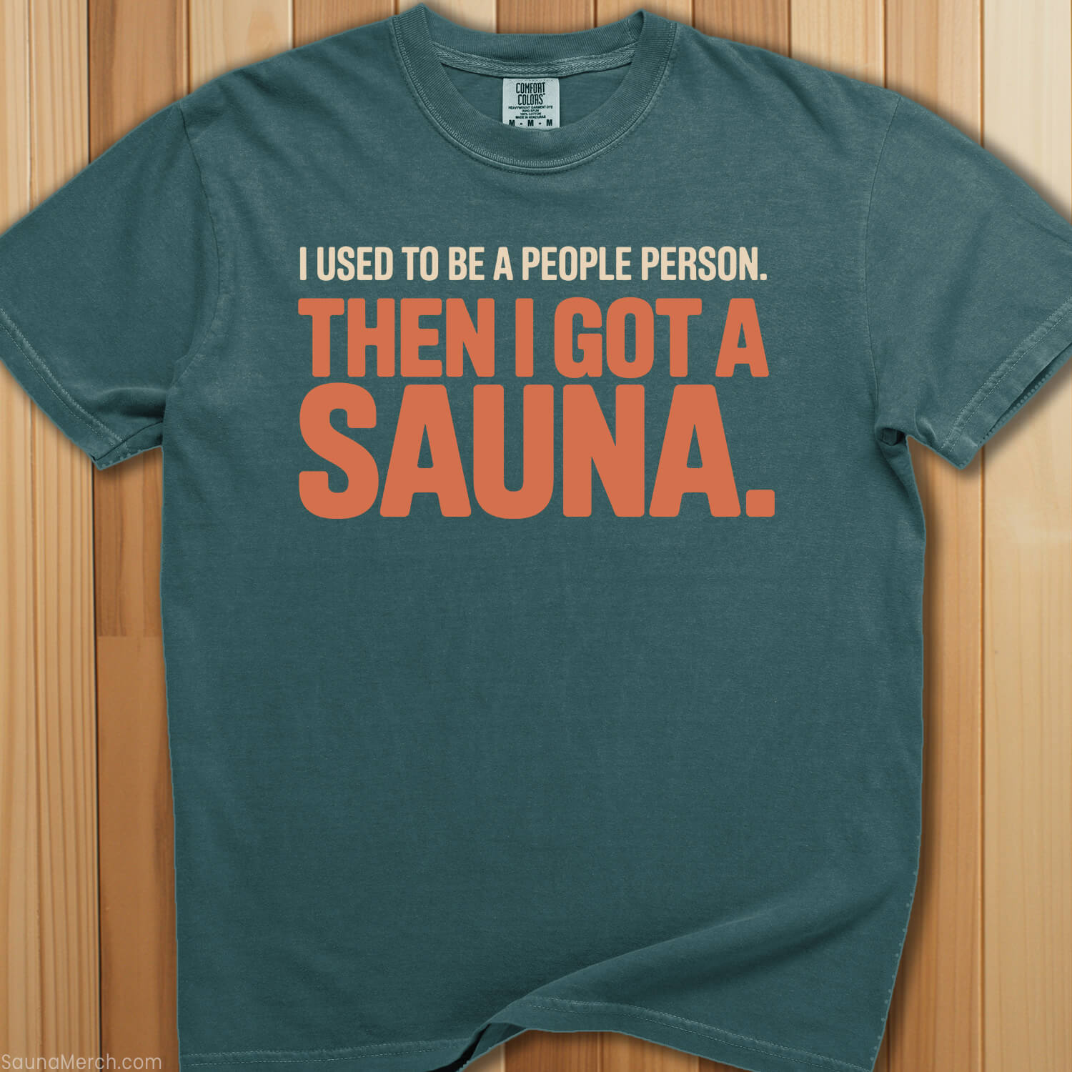 Used To Be a People Person Sauna T-Shirt - SaunaMerch