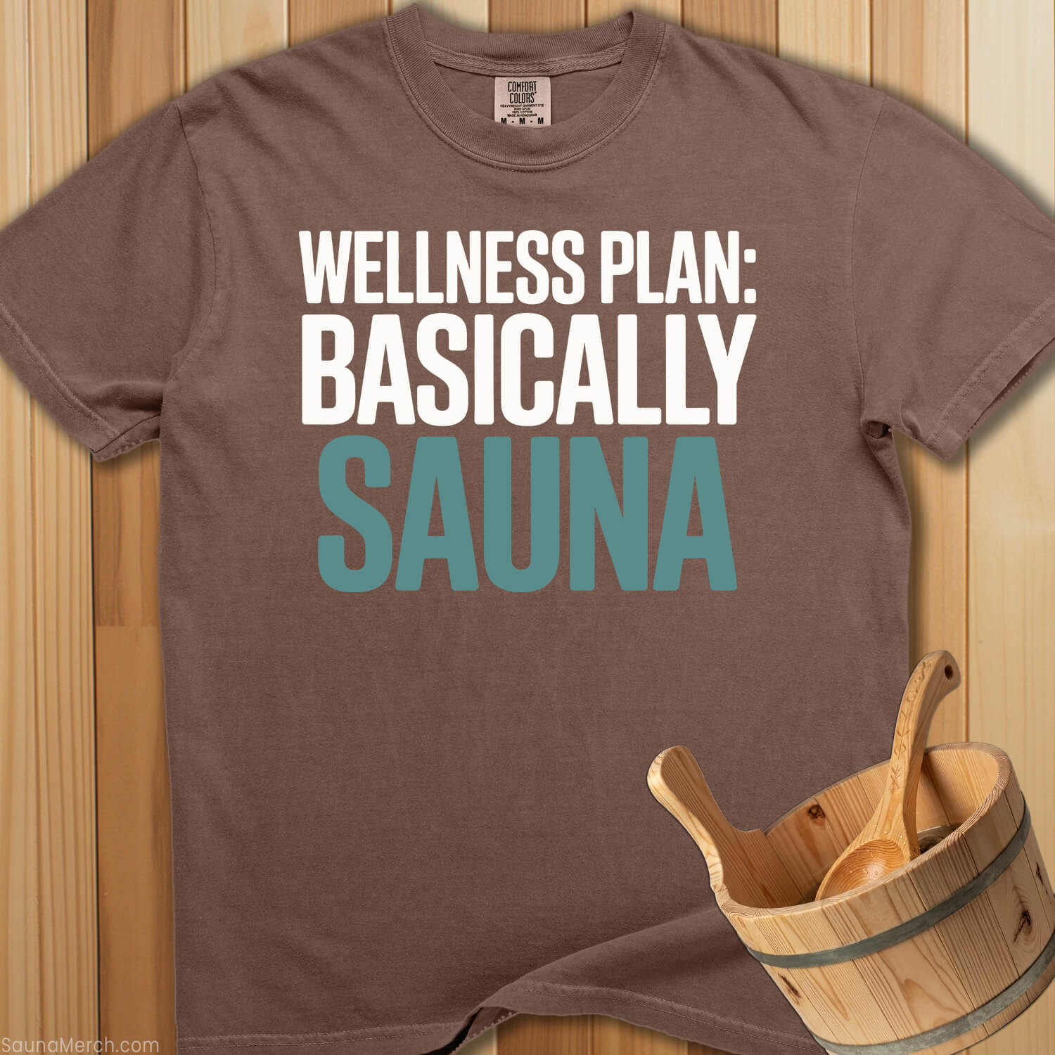 Wellness Plan Sauna T-Shirt - SaunaMerch
