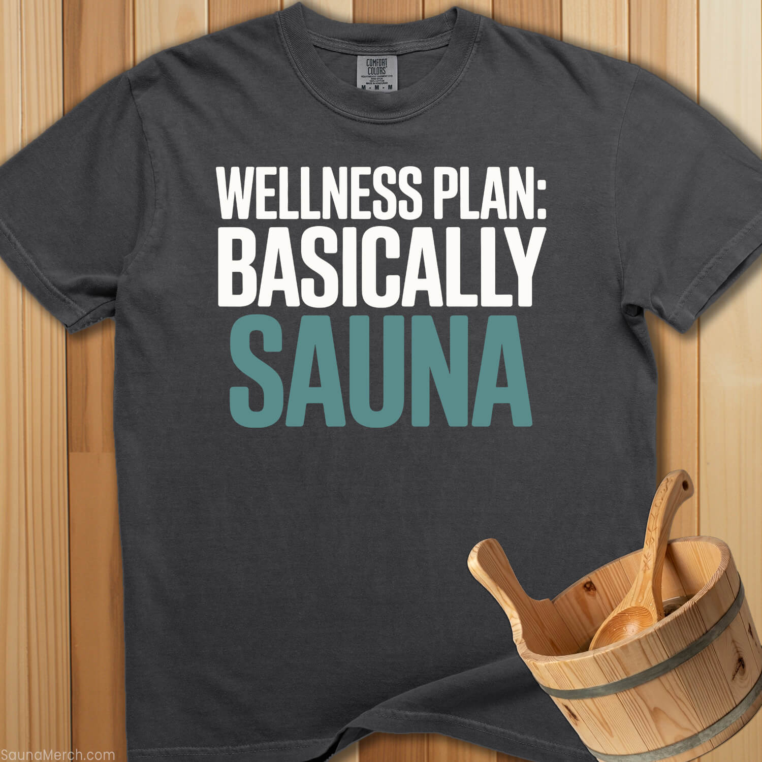 Wellness Plan Sauna T-Shirt - SaunaMerch