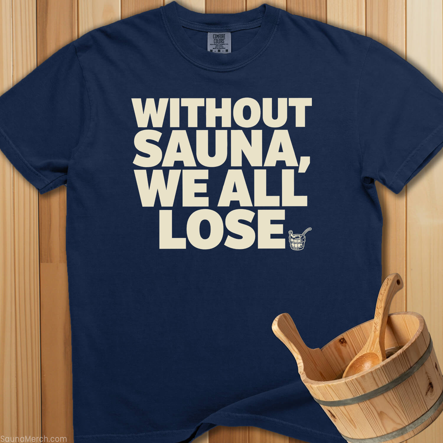 Without Sauna We All Lose - Navy